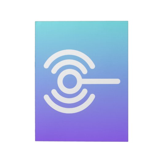 Notepads signal notizblock (Rotiert)