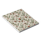 notepads with a Christmas pattern Notizblock (angewinkelt)