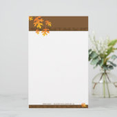 NOTEPAPIER: mache Blätter 2 Briefpapier (Stehend Vorderseite)