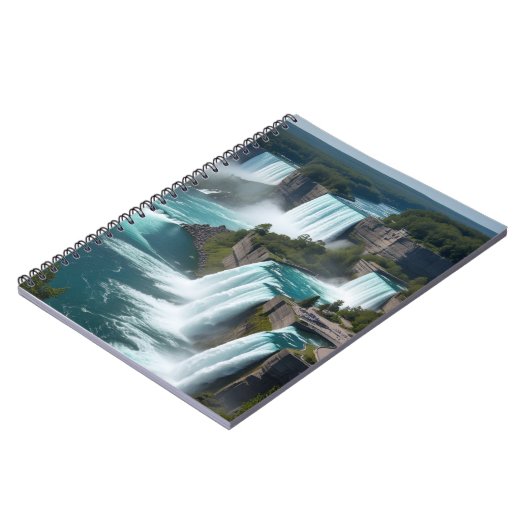 "Notes by Falls - Niagara Panorama Journal" Notizblock (Linke Seite)