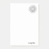 Notes Diamond Post-it Klebezettel (Vorderseite)