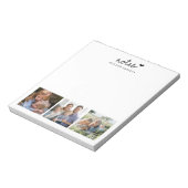 Notes Foto Collage Family  Notizblock (Rotiert)