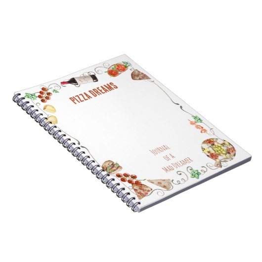 Notes from a Pizza Dream Notizblock (Rechte Seite)