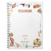 Notes from a Pizza Dream Notizblock (Vorderseite)