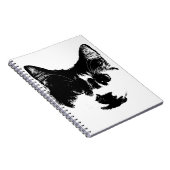 Notes from the Alley – Ink Cat Notizblock (Rechte Seite)