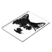 Notes from the Alley – Ink Cat Notizblock (Linke Seite)