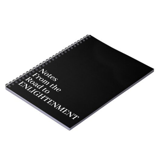 Notes from the Road to Enlightenment Buddhist Notizblock (Linke Seite)