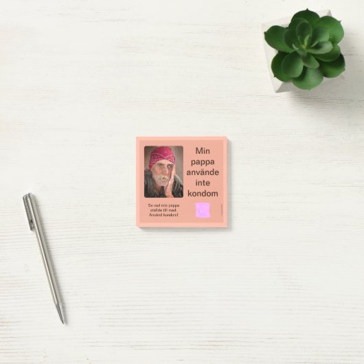 Notes — Kondom Post-it Klebezettel (Büro)