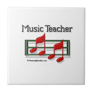 Notes Music Teacher Fliese