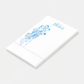 Notes Office Zuhause Business Blossom Blume Destin Post-it Klebezettel (angewinkelt)