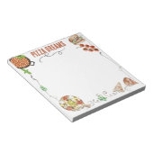 Notes on Pizza Dreams Notizblock (angewinkelt)