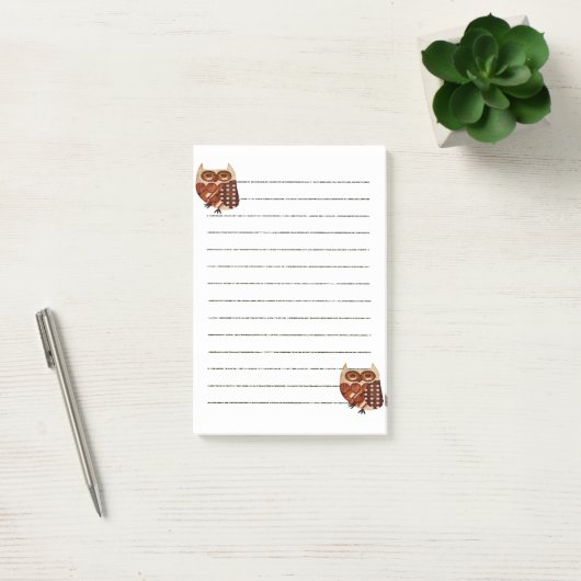 Notes Owls Post-it Klebezettel (Büro)