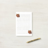 Notes Owls Post-it Klebezettel (Auf Schreibtisch)