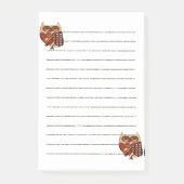 Notes Owls Post-it Klebezettel (Vorderseite)