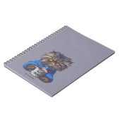 Notes Personalize Grumpy Cat Purple Funny  Notizblock (Linke Seite)