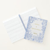 'Notes & Reflections' Personalised Botanical Notizblock (Innenseite)