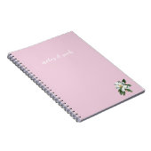 "Notes & Solche" Magnolia-Notebook Notizblock (Rechte Seite)