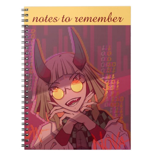 Notes to remember, anime, Nova Notizblock (Vorderseite)