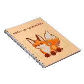 Notes to remember, Fox, vosje Notizblock (Rechte Seite)