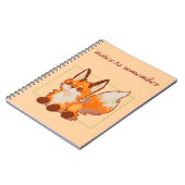 Notes to remember, Fox, vosje Notizblock (Linke Seite)
