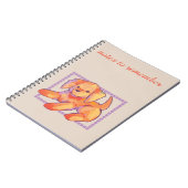Notes to remember, golden retriever puppy notizblock (Linke Seite)