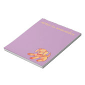 Notes to remember, golden retriever puppy notizblock (Rotiert)