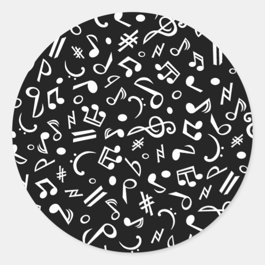 notes_wb runder aufkleber (Vorderseite)