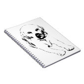 Notes with a loyal Lab Notizblock (Rechte Seite)