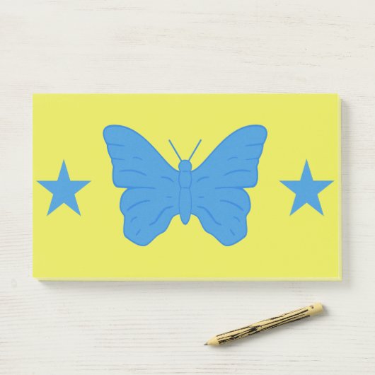 Notes with flag of Bady Bassit Post-it Klebezettel (Auf Schreibtisch)