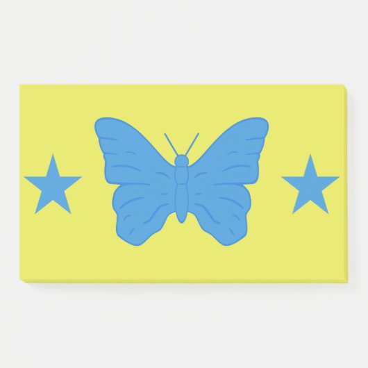 Notes with flag of Bady Bassit Post-it Klebezettel (Vorderseite)