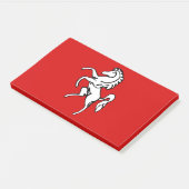 Notes with flag of Kent County, England Post-it Klebezettel (angewinkelt)