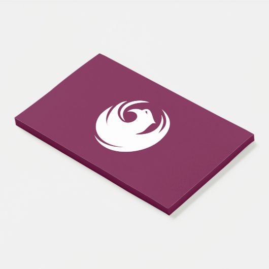 Notes with flag of Phoenix, Arizona, USA Post-it Klebezettel (angewinkelt)