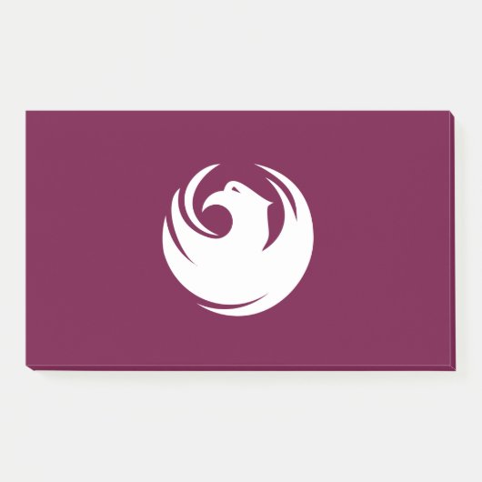 Notes with flag of Phoenix, Arizona, USA Post-it Klebezettel (Vorderseite)