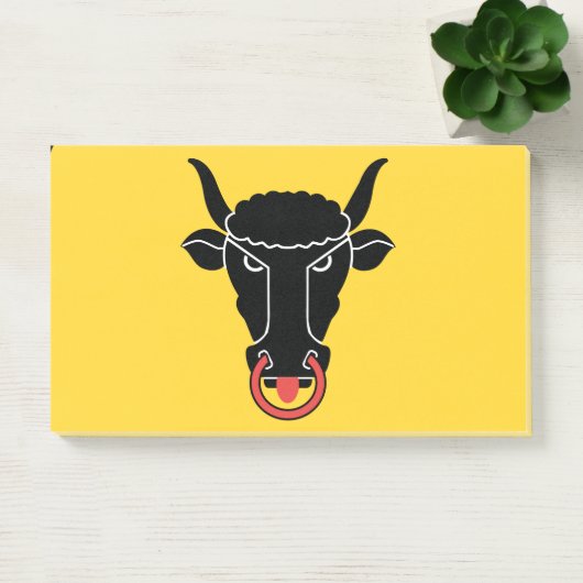 Notes with flag of Uri, Switzerland Post-it Klebezettel (Büro)