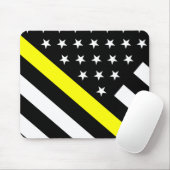 Notfahrdienstleiter-Flagge Mousepad (Mit Mouse)