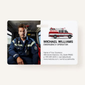 Notfahrzeug | Paramediker Ausweis (Vorderseite)