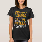 Notfahrzeug-Techniker T-Shirt (Vorderseite)