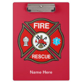 Notfall-EMT-Feuerlöschakkord-Zwischenablage Klemmbrett (Vorderseite)