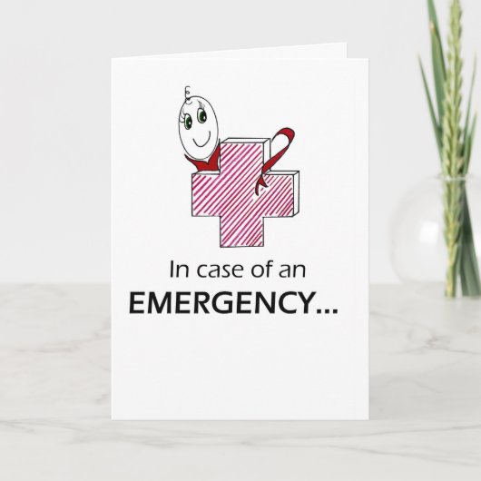 NOTFALL KARTE (Vorderseite)