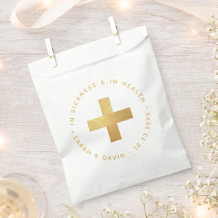 Notfall-Kit aus falschem Gold - In Krankheit und G Geschenktütchen