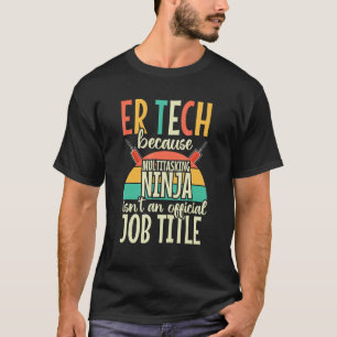 Notfall-Techniker Vintage Retro Rn Krankenschweste T-Shirt