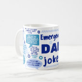 Notfall-Vatervits-Keramikbecher Kaffeetasse (Vorderseite Links)