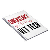 Notfall-Veterinärdienst für kritische medizinische Notizblock (Rechte Seite)