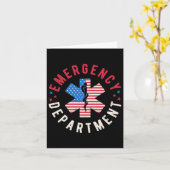 Notfallabteilung 4. Juli USA Karte (Gelbe Blume)