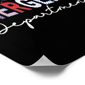 Notfallabteilung 4. Juli USA Poster (Ecke)