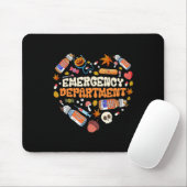 Notfallabteilung Er Krankenpflege Herbst Herbst Mousepad (Mit Mouse)