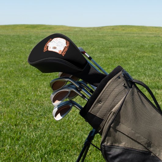 Notfallabteilung Funny Halloween Nurse Essenti Golf Headcover (In SItu)