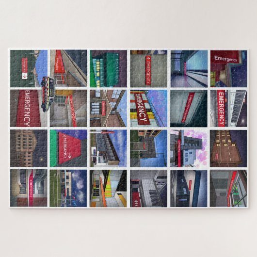 Notfallabteilung Jigsaw Puzzle (Horizontal)