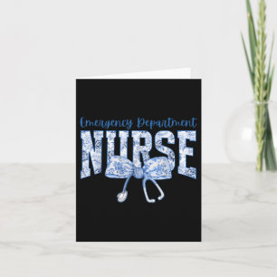 Notfallabteilung Nurse Coquette Bow Er Emergen Karte
