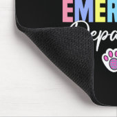 Notfallabteilung Ostern Bunny Er Nurse Oster Mousepad (Ecke)